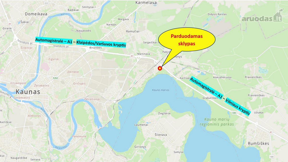 Parduodamas 1,6 Ha sklypas netoli Kauno marių ! - nuotraukos Nr. 3