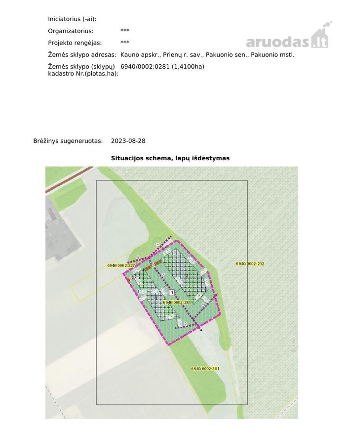 Parduodamas ūkininko sodybos žemės sklypas - nuotraukos Nr. 4