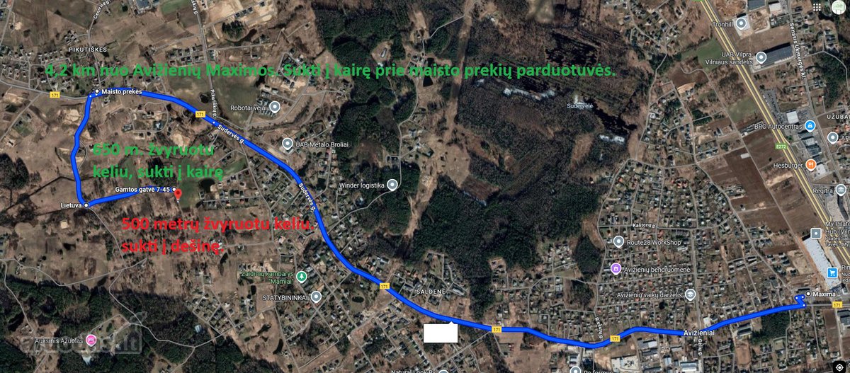Parduodami 2 sklypai Pikutiškėse: - nuotraukos Nr. 4