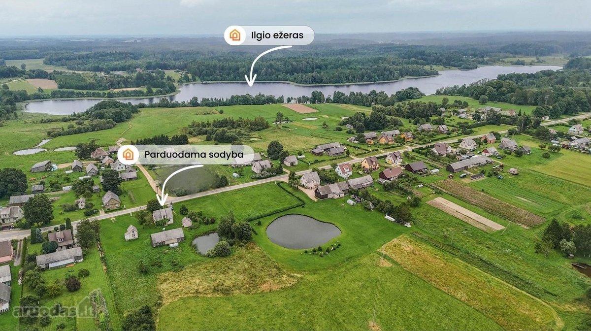 Parduodama sodyba vaizdingoje vietoje, Telšių