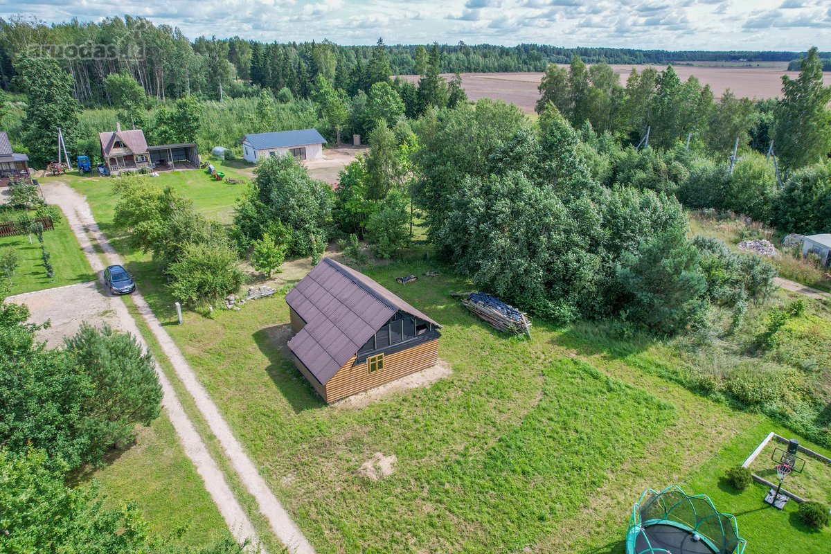 Parduodamas nebaigtos statybos sodo namas. - nuotraukos Nr. 2