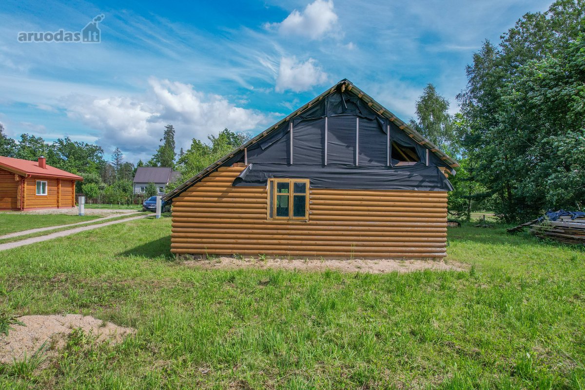 Parduodamas nebaigtos statybos sodo namas. - nuotraukos Nr. 6