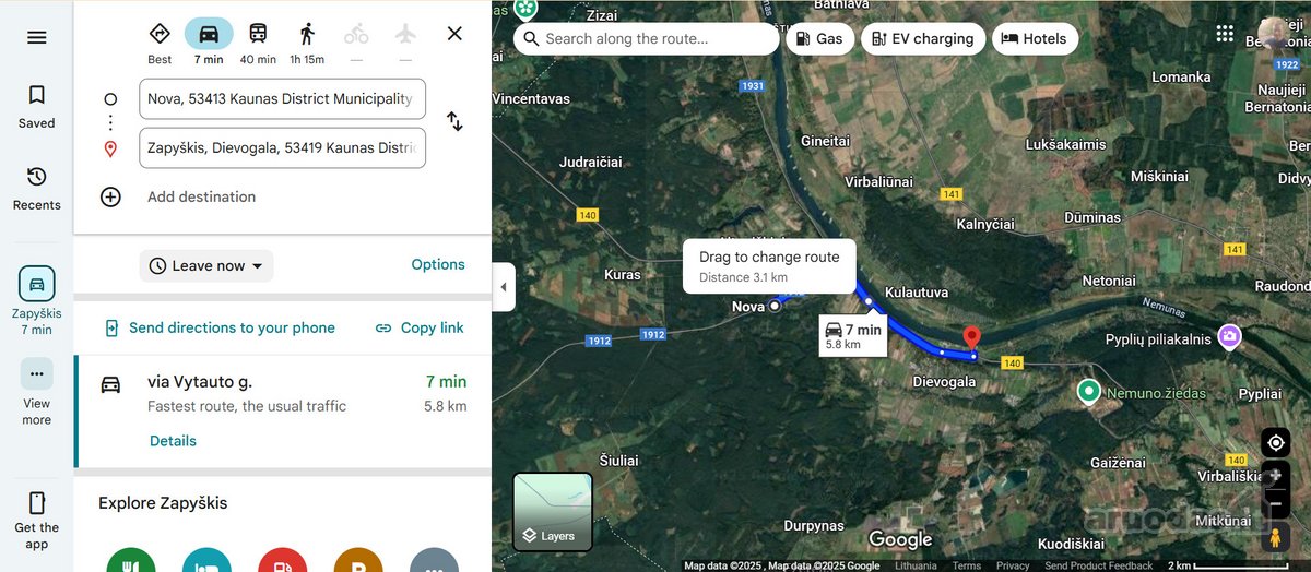 Parduodamas 9.8287 ha miško sklypas Kauno r. - nuotraukos Nr. 11