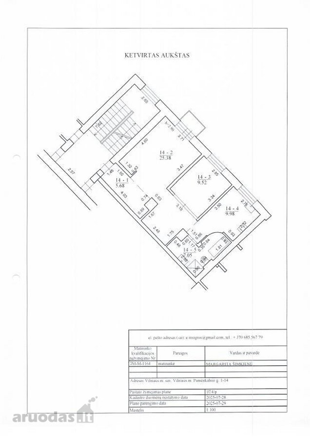 2 kambarių butas Vilniaus senamiestyje, - nuotraukos Nr. 21