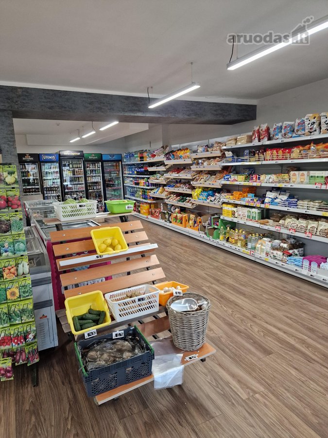 Parduodama veikianti maisto prekių parduotuvė - nuotraukos Nr. 4