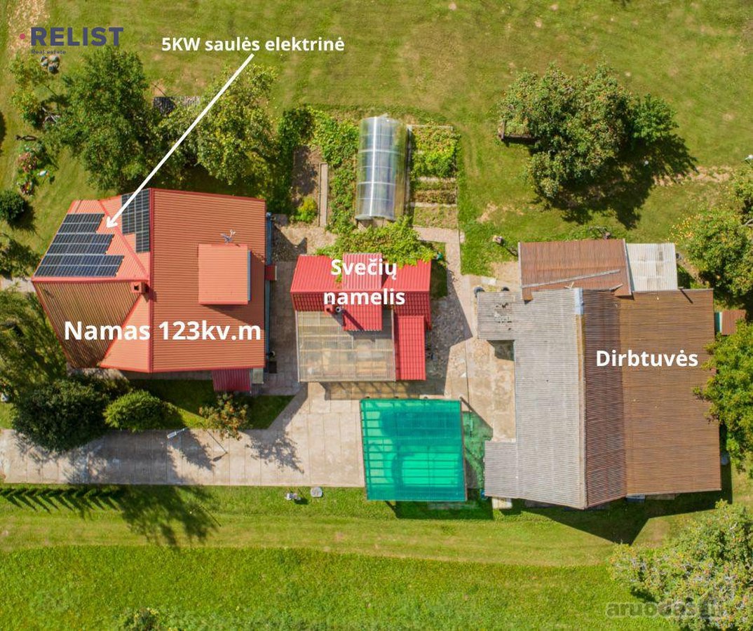 Išskirtinė, Labai Tvarkinga Sodyba Su Erdviu - nuotraukos Nr. 4