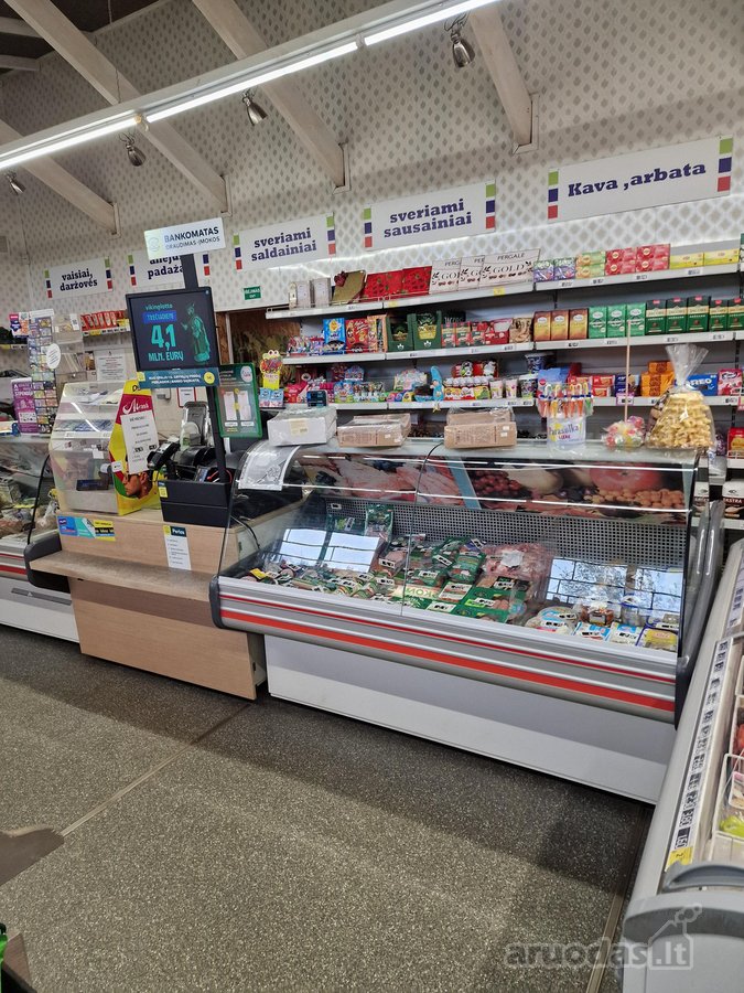 Parduodama veikianti maisto prekių parduotuvė - nuotraukos Nr. 4