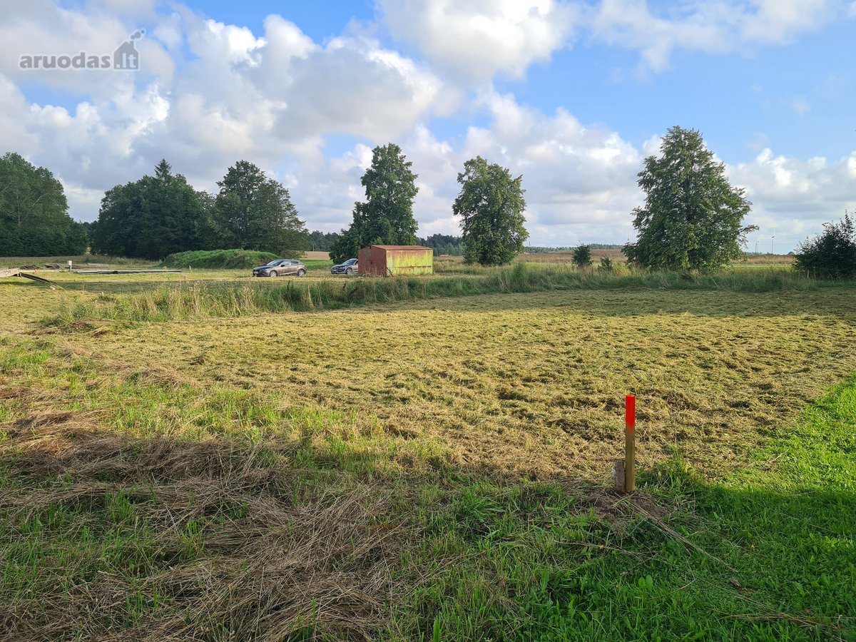 Parduodamas sklypas su paruoštu statybų