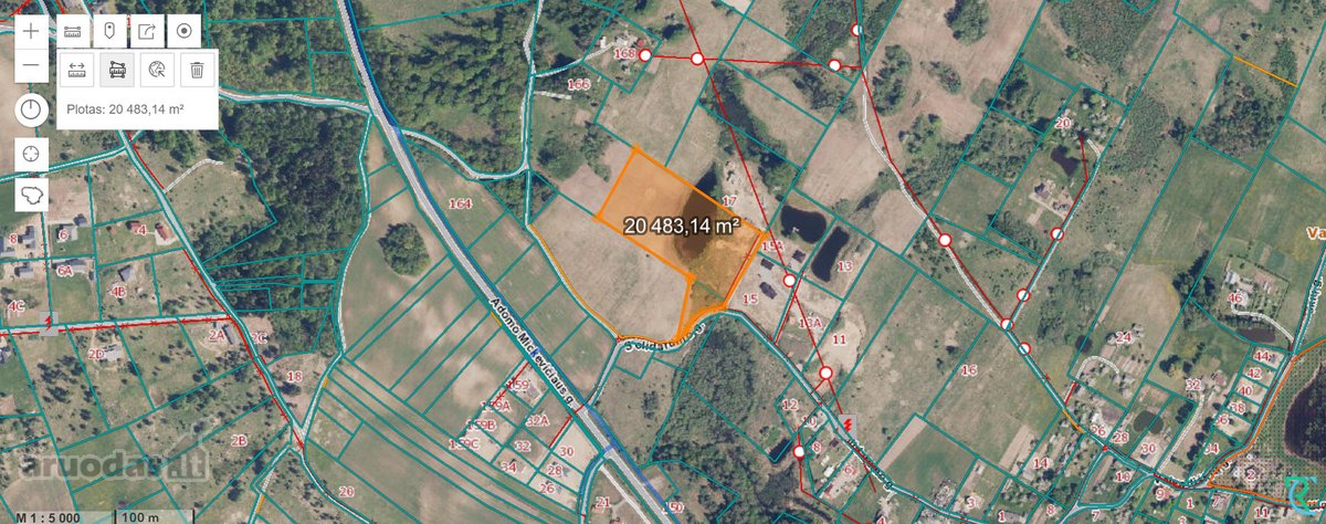 Parduodamas žemės ūkio paskirties sklypas - nuotraukos Nr. 4