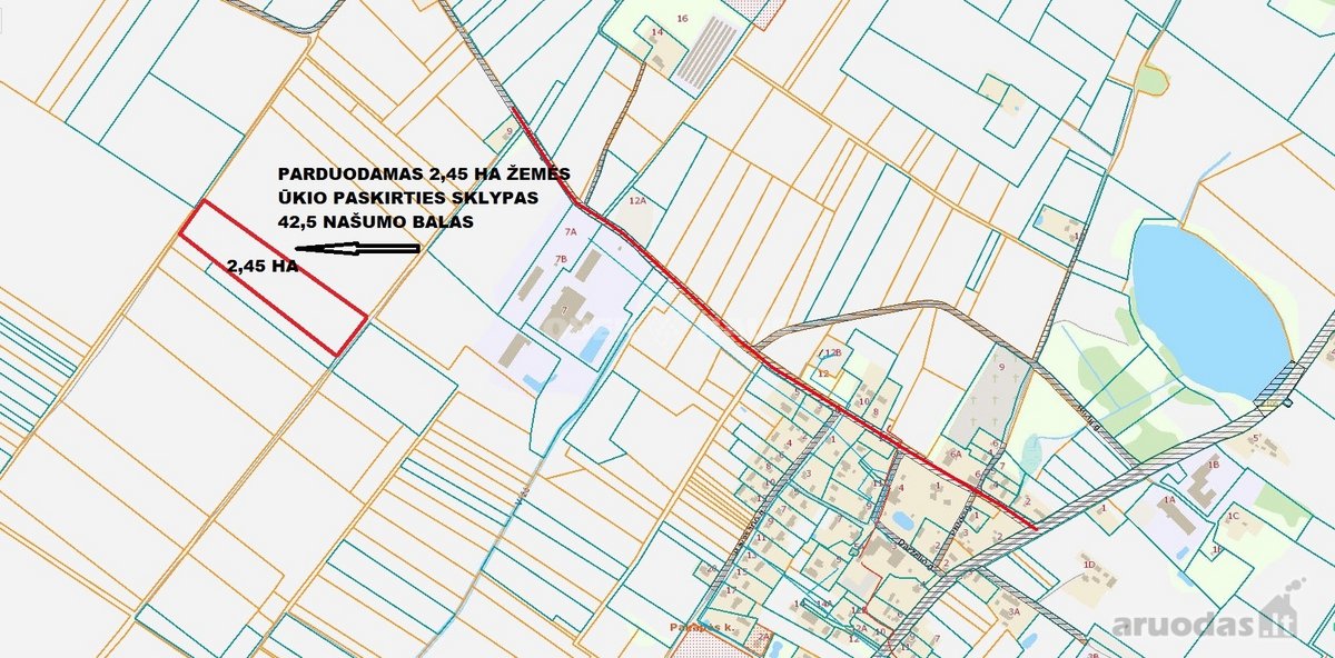 Parduodami Žemės Ūkio Paskirties Sklypai