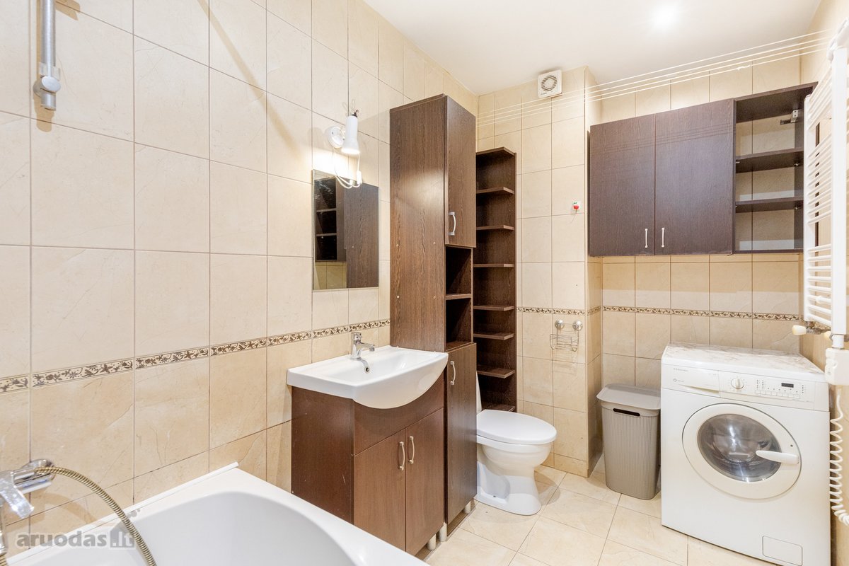 Išnuomojamas, šviesus ir saulėtas, 2k, 46m2 - nuotraukos Nr. 14