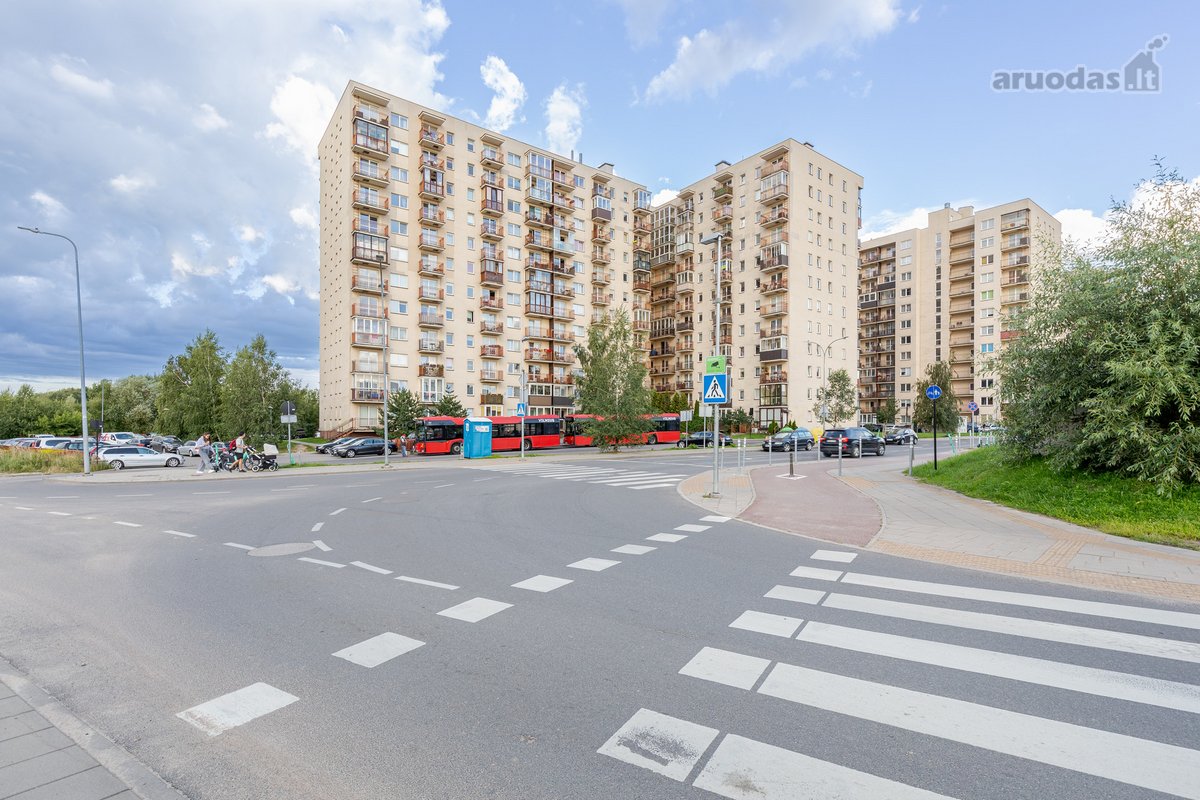 Išnuomojamas, šviesus ir saulėtas, 2k, 46m2 - nuotraukos Nr. 17