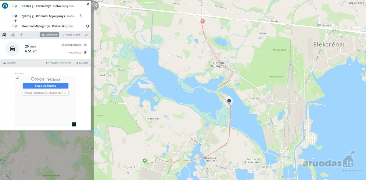 Parduodamas 103 arų sklypas, puiki vieta - nuotraukos Nr. 9