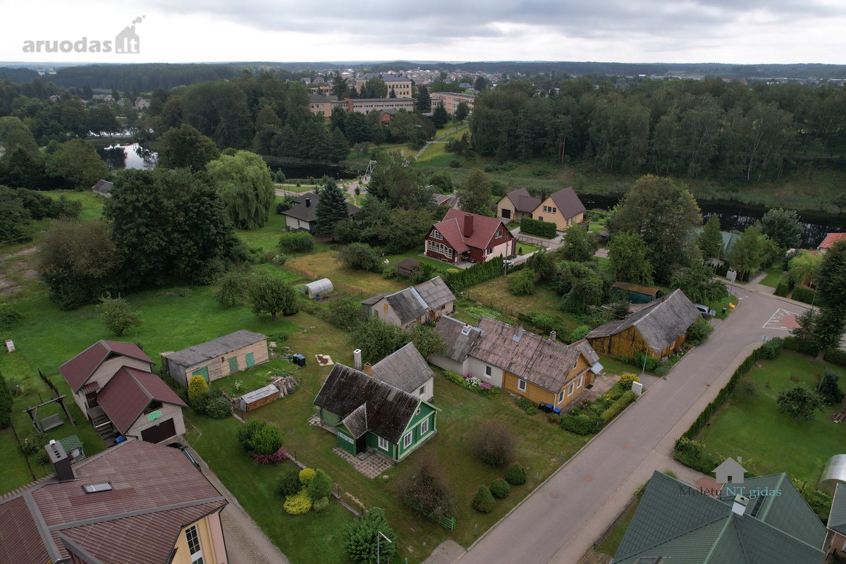 Puse Namo Su 6,7 Aro Sklypu Molėtų Centre, - nuotraukos Nr. 9