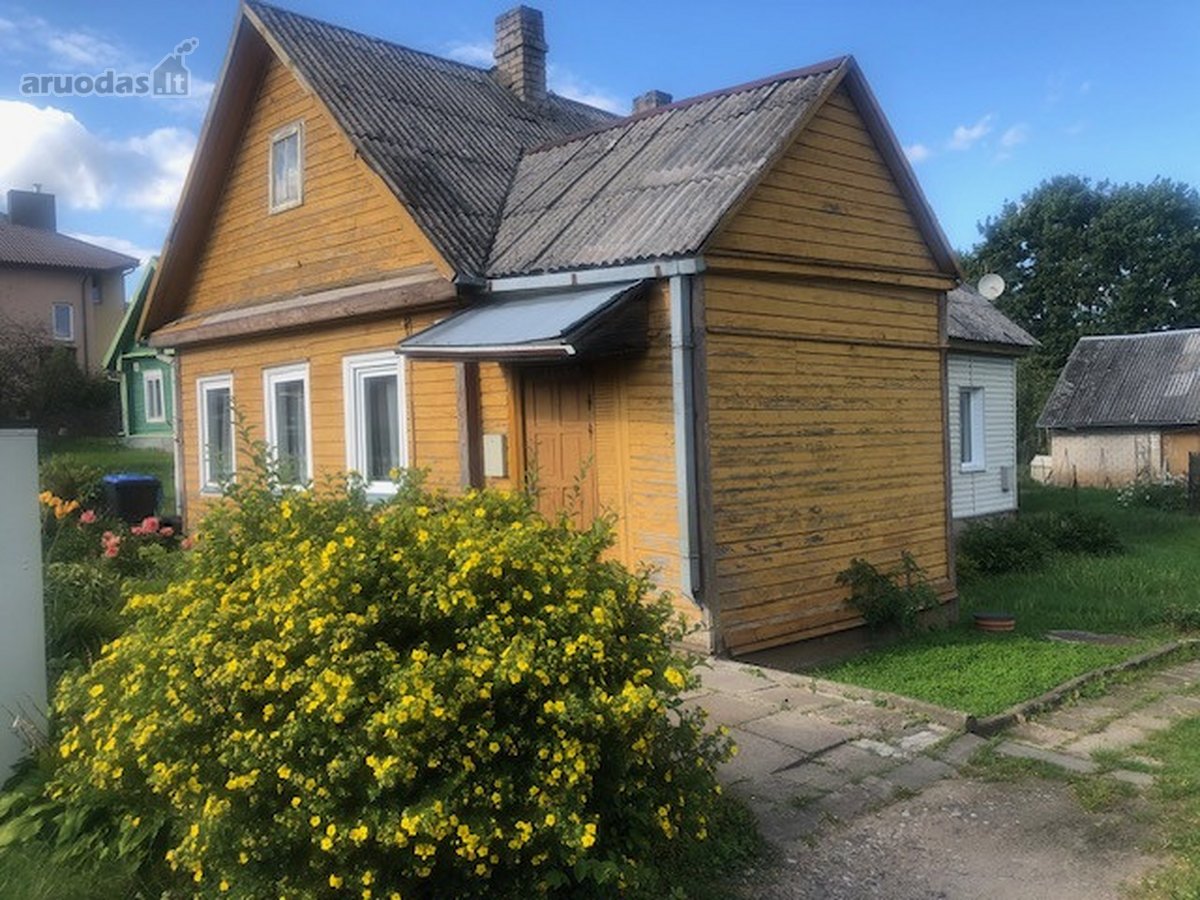Puse Namo Su 6,7 Aro Sklypu Molėtų Centre, - nuotraukos Nr. 3