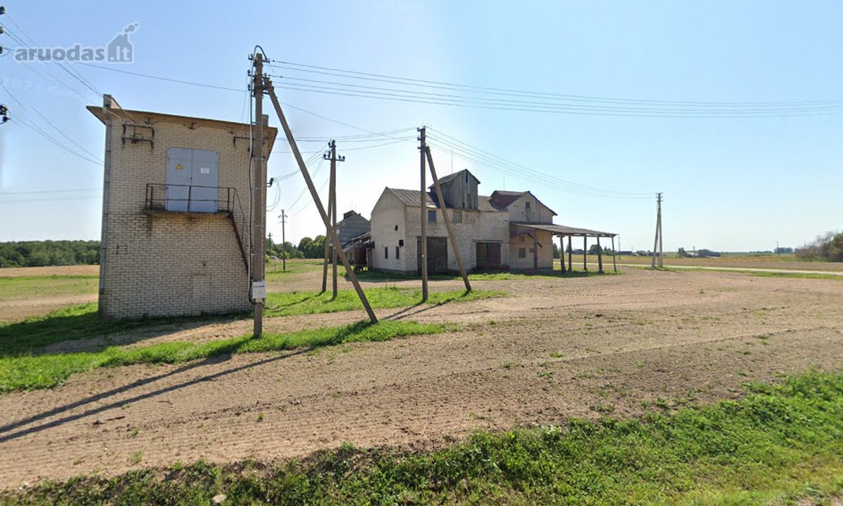 Grūdų sandėlis 1072m2, pagalbinis pastatas