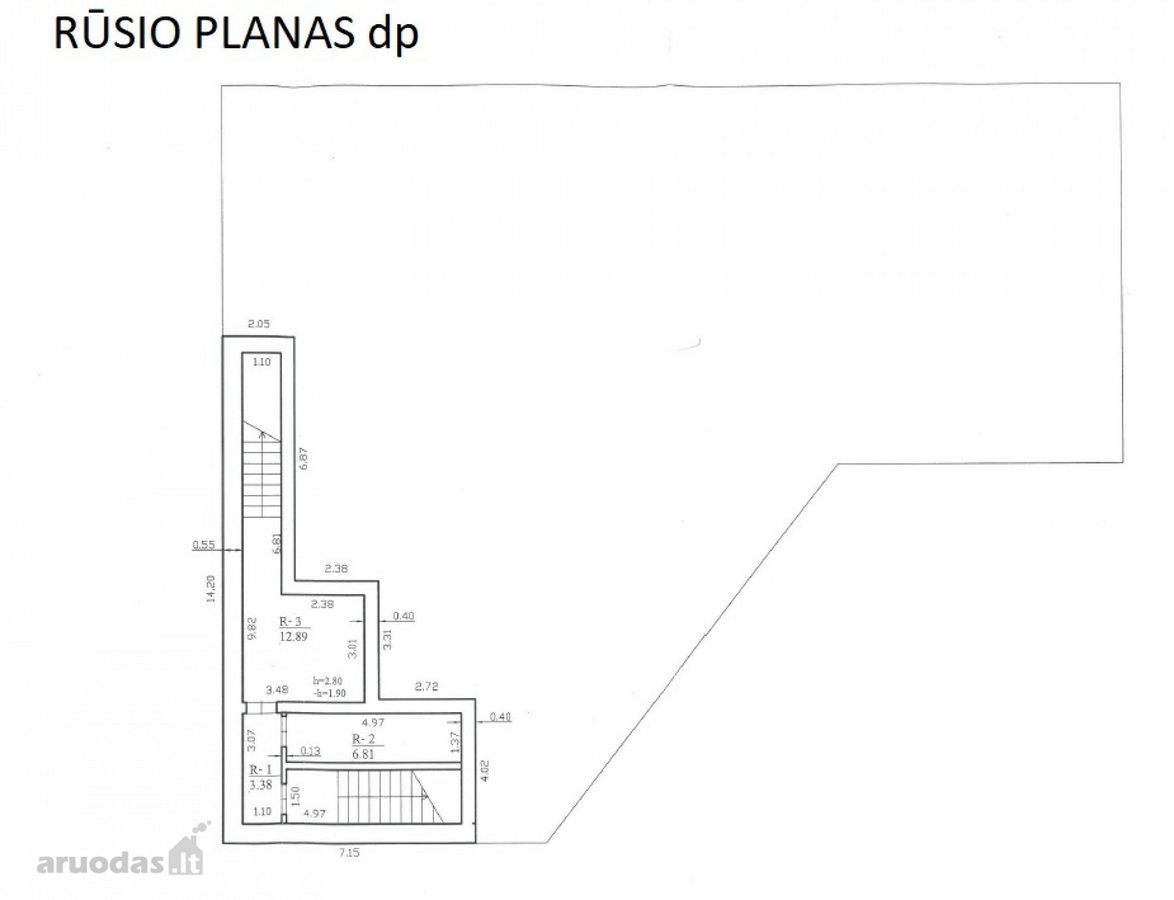 Parduodamas 1930 kv.m bendro ploto pastatas - - nuotraukos Nr. 10