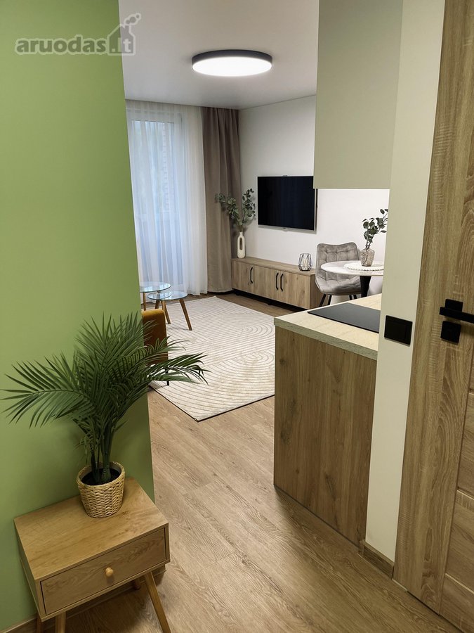 Išnuomojamas suremontuotas dviejų kambarių - nuotraukos Nr. 7
