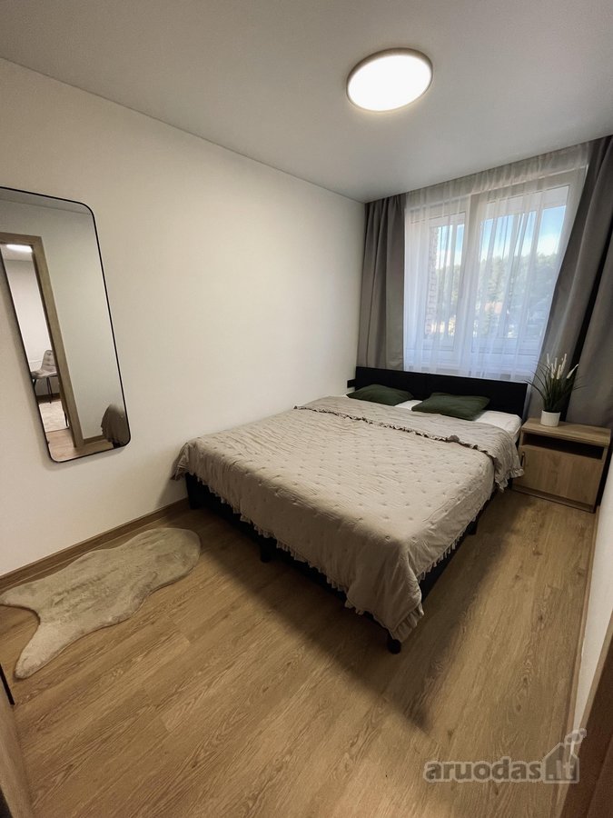 Išnuomojamas suremontuotas dviejų kambarių - nuotraukos Nr. 9