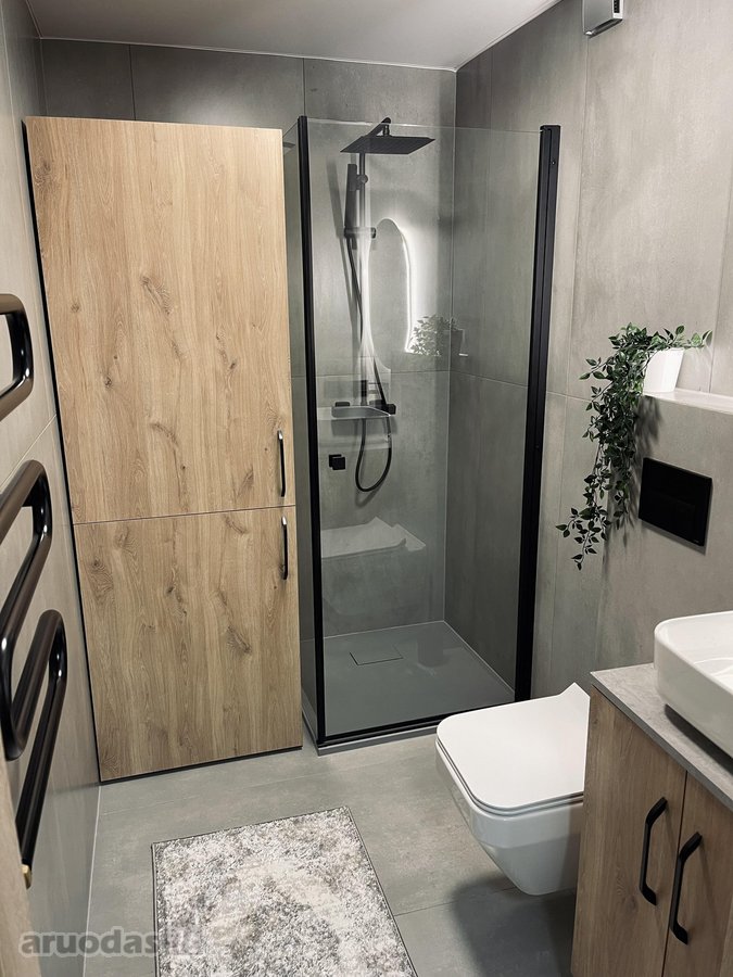 Išnuomojamas suremontuotas dviejų kambarių - nuotraukos Nr. 12