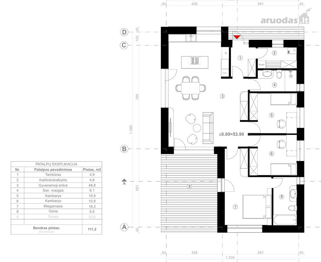 Parduodamas, modernus, naujos 2026m statybos - nuotraukos Nr. 15