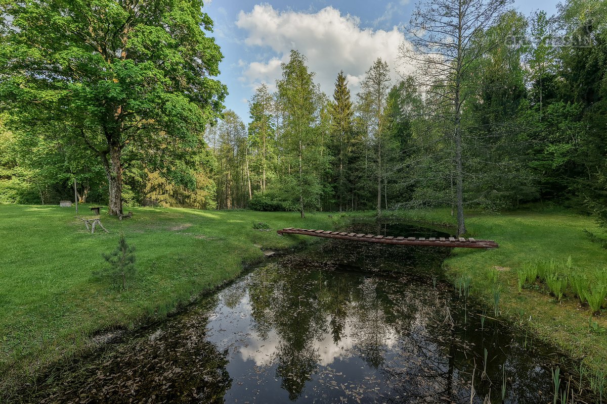 Nuostabaus grožio sodyba su tvenkiniu - nuotraukos Nr. 5