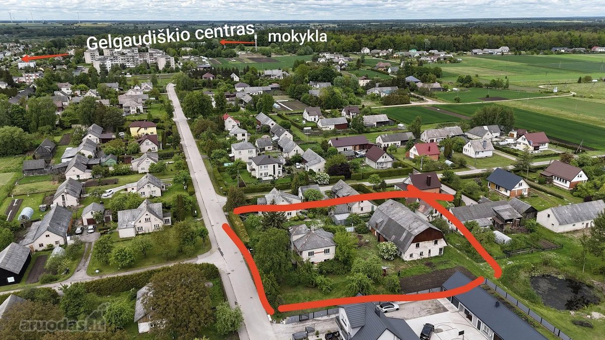 Šakių r. Gelgaudiškyje, Atžalyno g. 19,