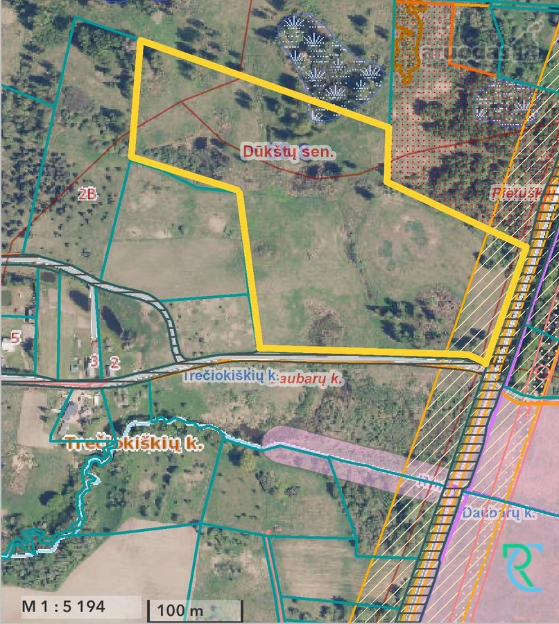 Parduodamas 7,1 ha žemės ūkio paskirties