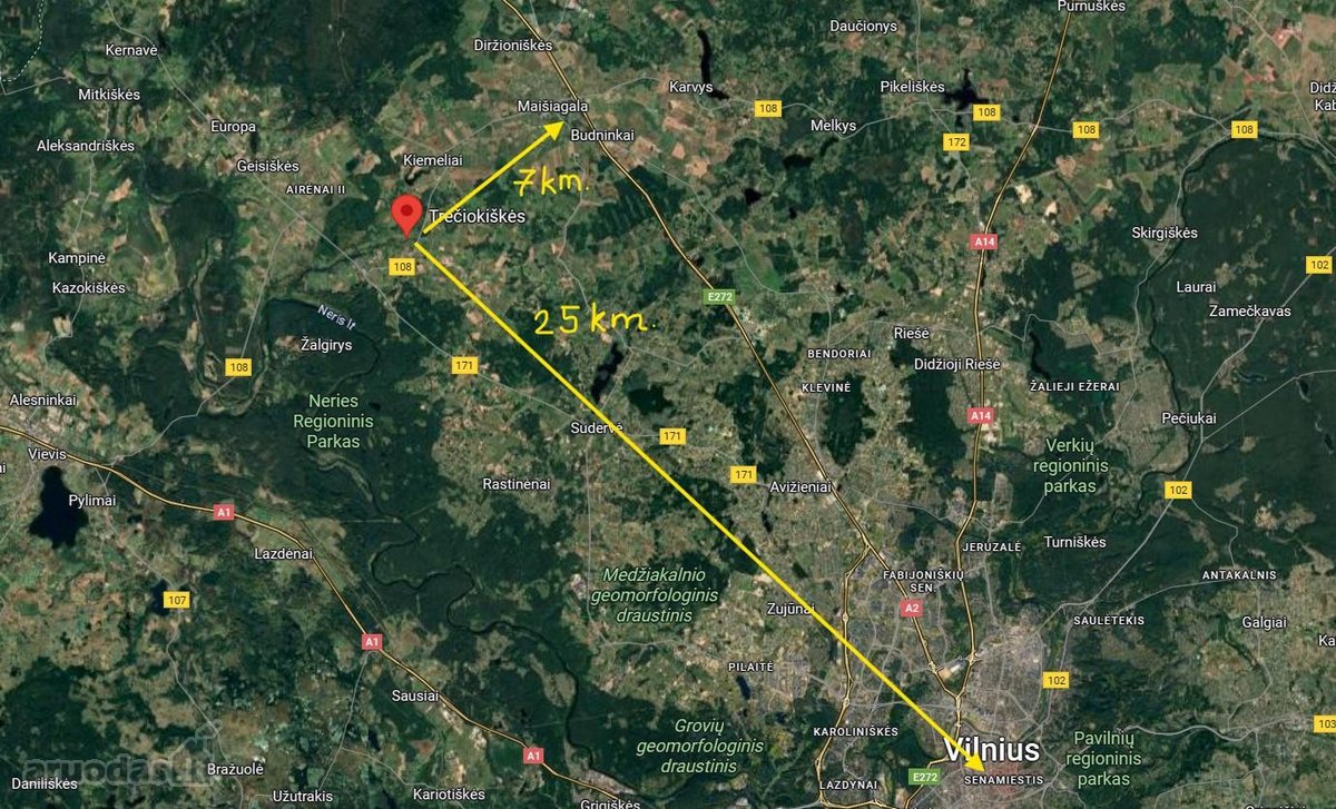 Parduodamas 7,1 ha žemės ūkio paskirties - nuotraukos Nr. 2