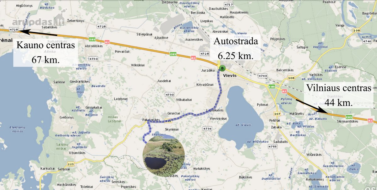 3,10 Ha Sklypas Prie Pakalniškių Ežero – Su - nuotraukos Nr. 15