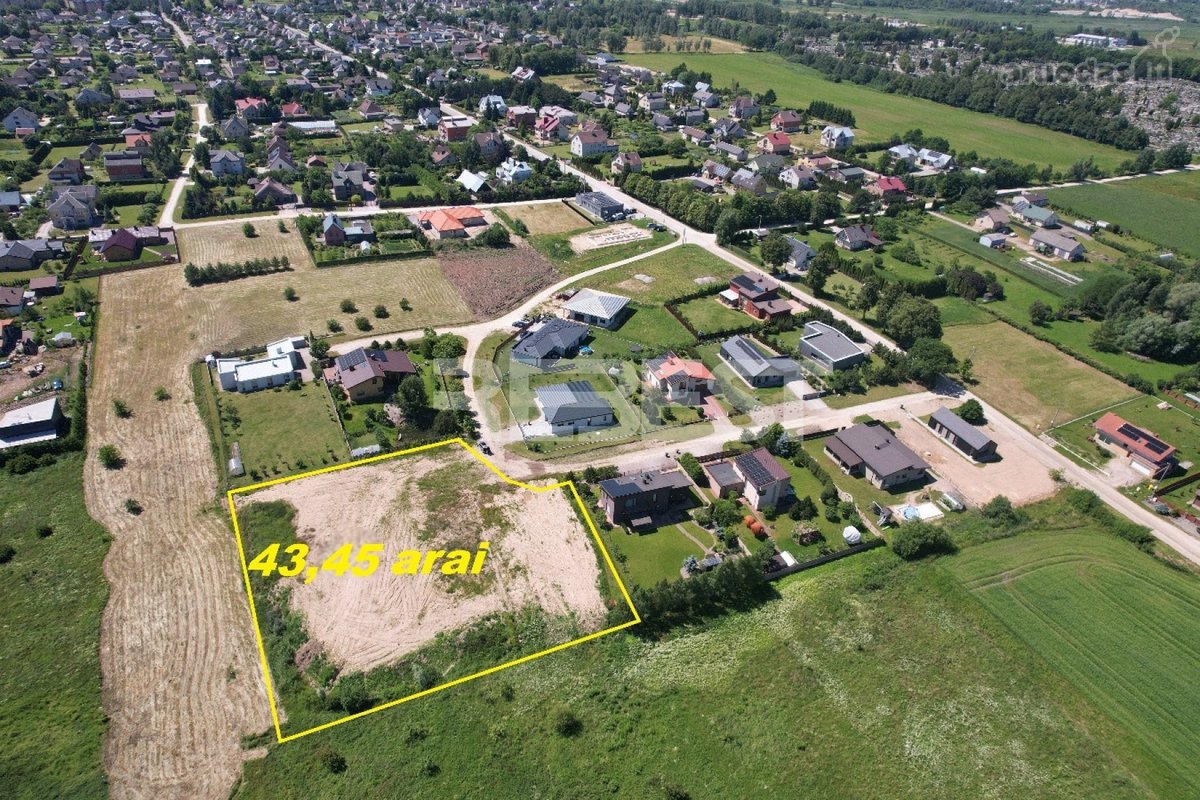 Parduodamas 43.45 arų gyvenamosios