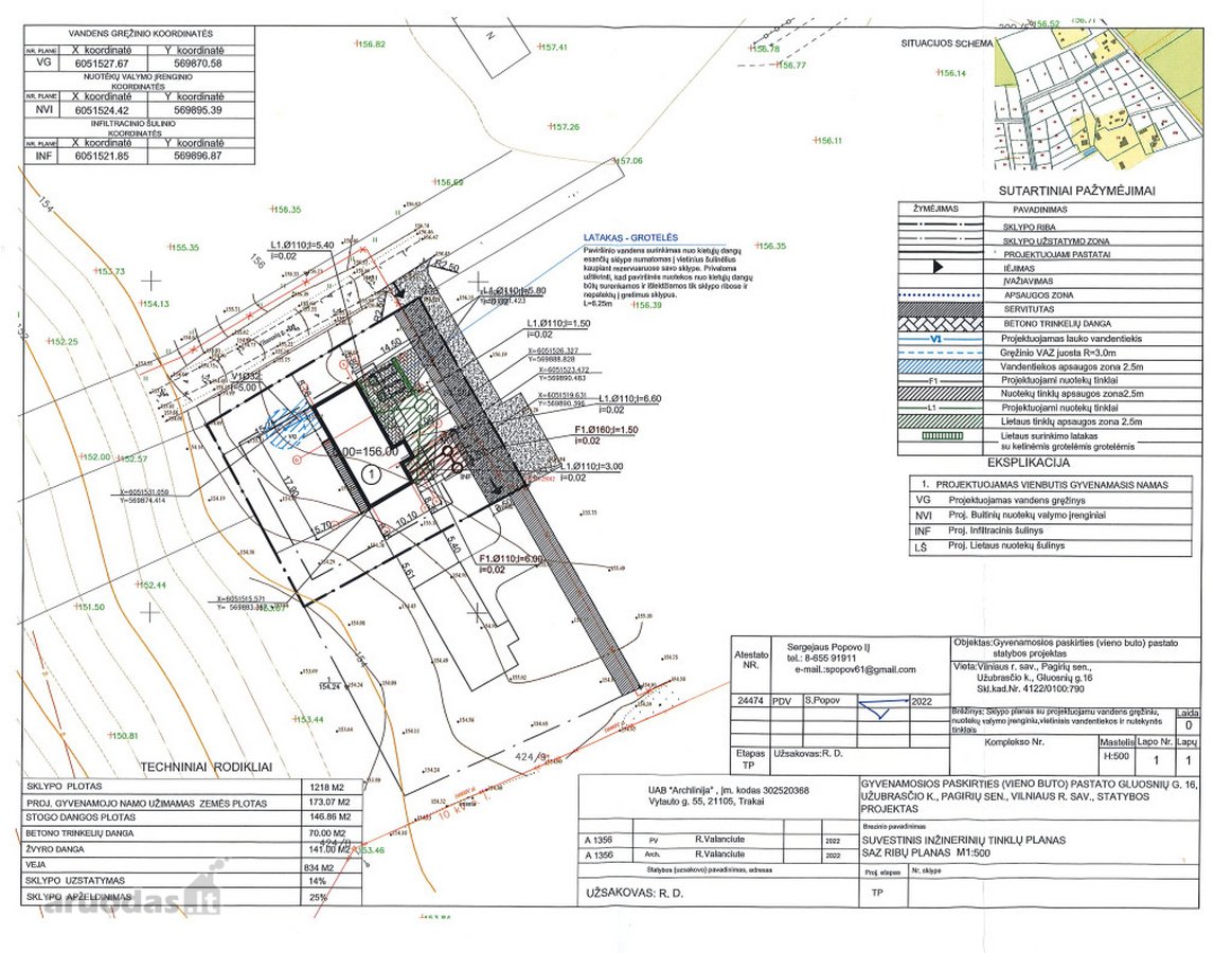 Parduodami 2 sklypai Užubraščio kaime po 65 000 - nuotraukos Nr. 8