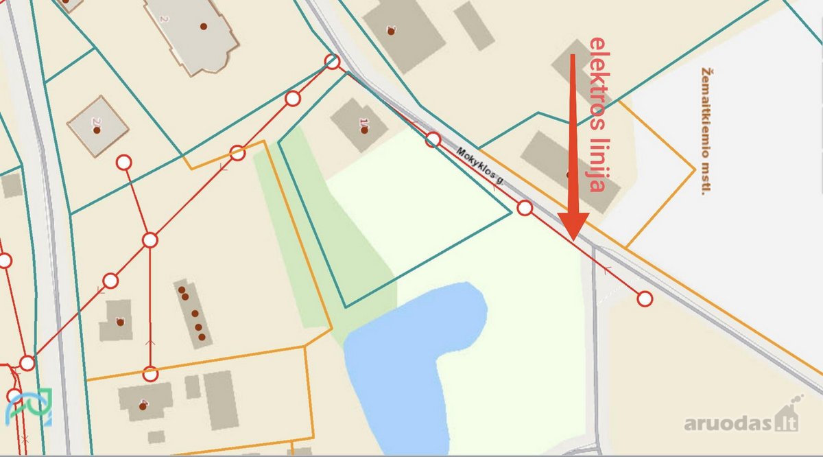 Žemaitkiemio centre parduodamas sklypas - nuotraukos Nr. 22