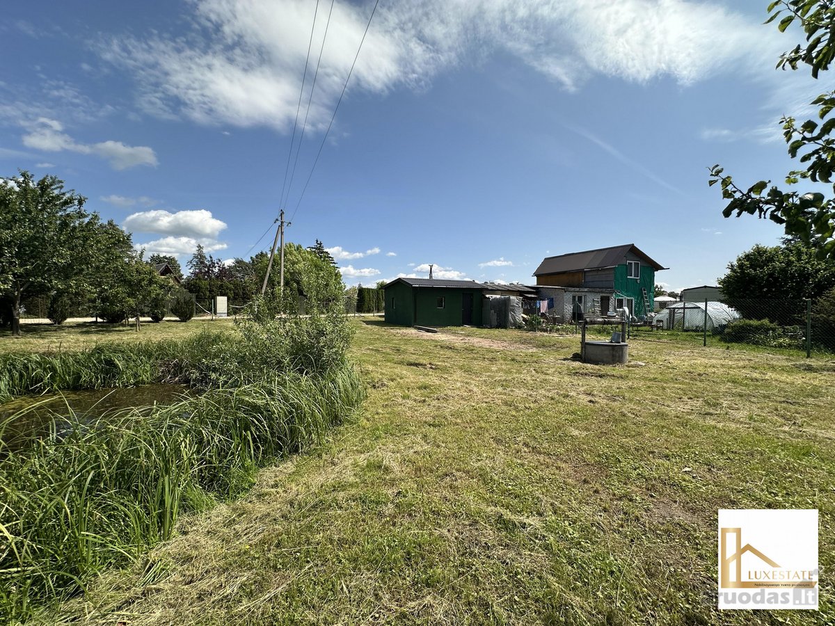 Parduodamas Sodo Namelis Su Prūdu Sklype - nuotraukos Nr. 13