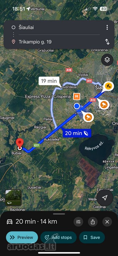Parduodamas 10,5 a namų valdos sklypas Meškių - nuotraukos Nr. 4