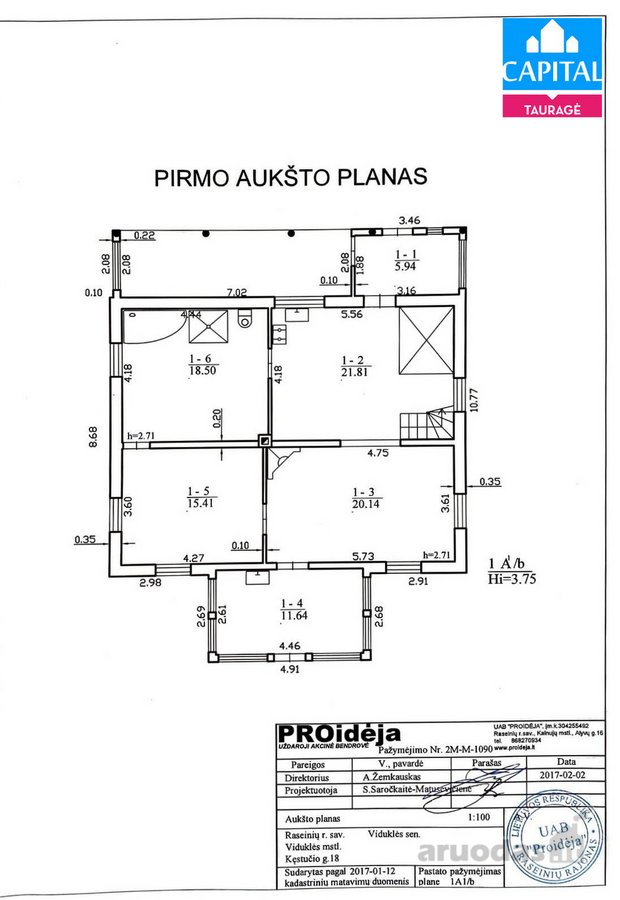 Parduodamas Jaukus Ir Šviesus, 1 Aukšto Namas - nuotraukos Nr. 13