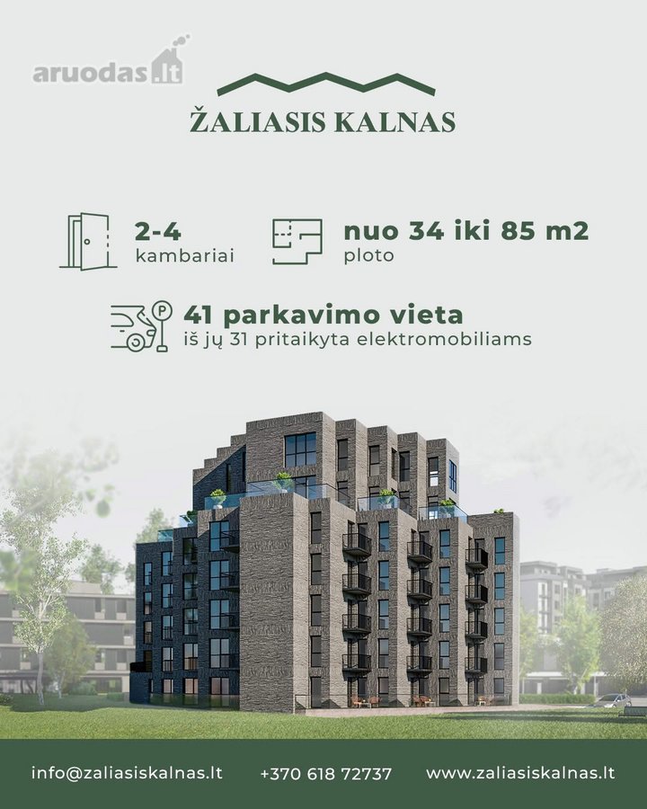 Naujos statybos apartamentai prestižiniame - nuotraukos Nr. 31