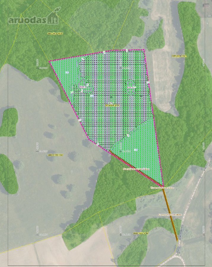Parduodamas išskirtinis 5,06 ha sklypas ant - nuotraukos Nr. 22