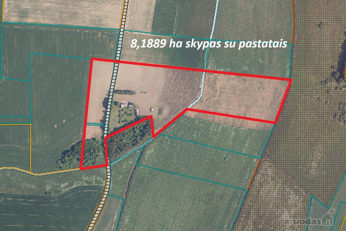 Parduodamas 8,1889 Ha Sklypas Su Rąstiniu 61 - nuotraukos Nr. 35