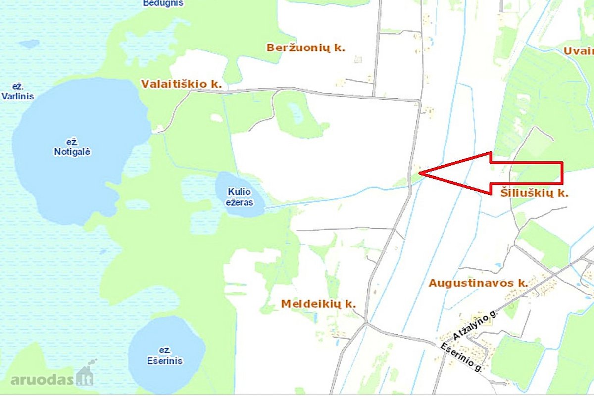 Parduodamas 8,1889 Ha Sklypas Su Rąstiniu 61 - nuotraukos Nr. 36