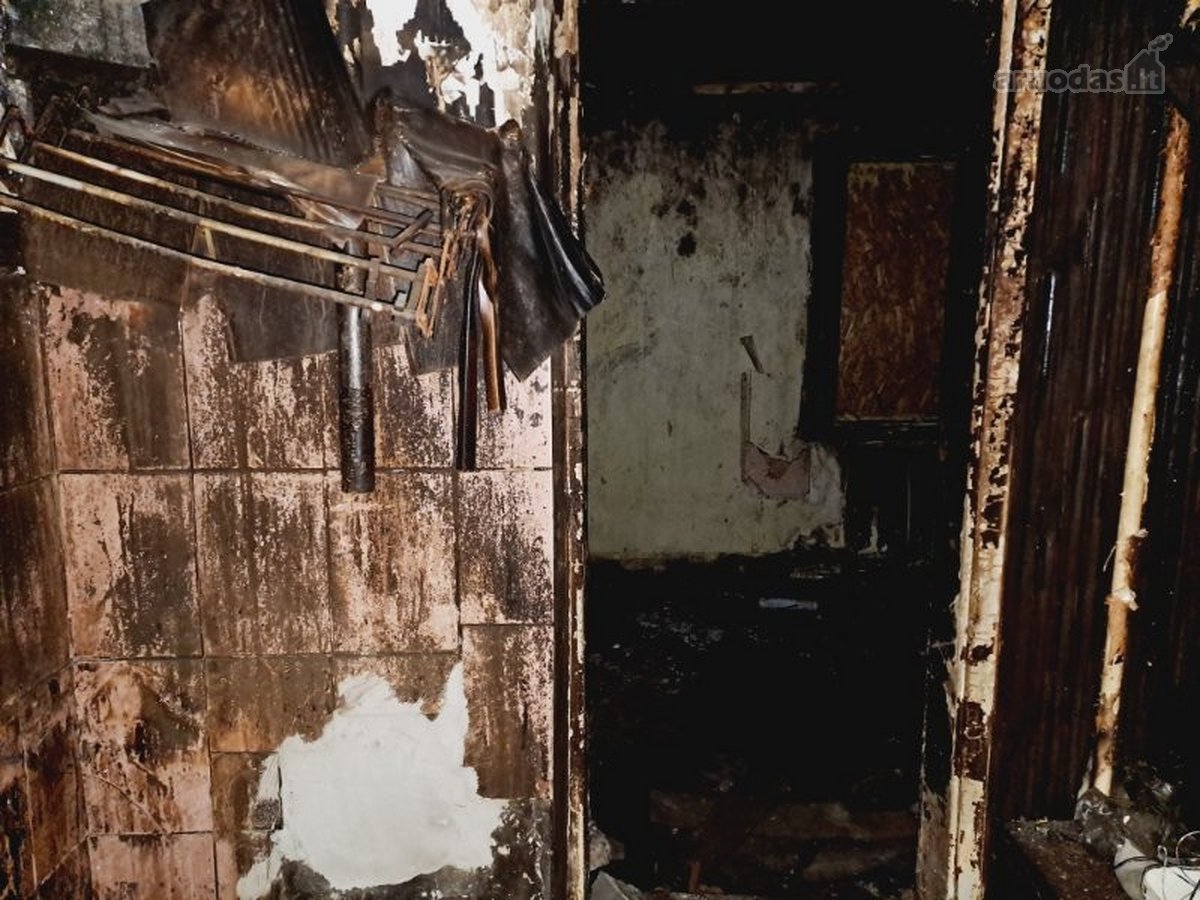 2 kambarių butas su rūsiu ir dalimi žemės sklypo  - nuotraukos Nr. 11