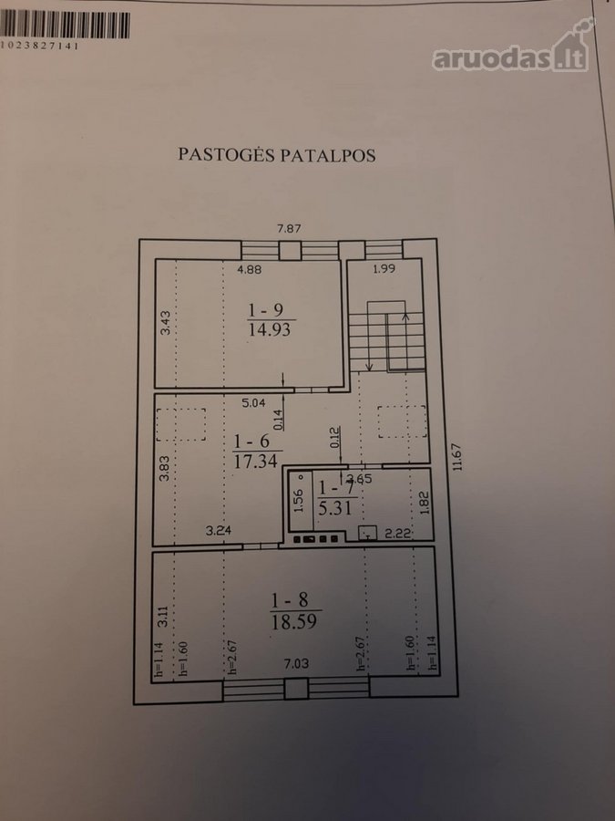 Mūrinis namas Šiaulių g. 2 aukštai, 144 kv. m - nuotraukos Nr. 19