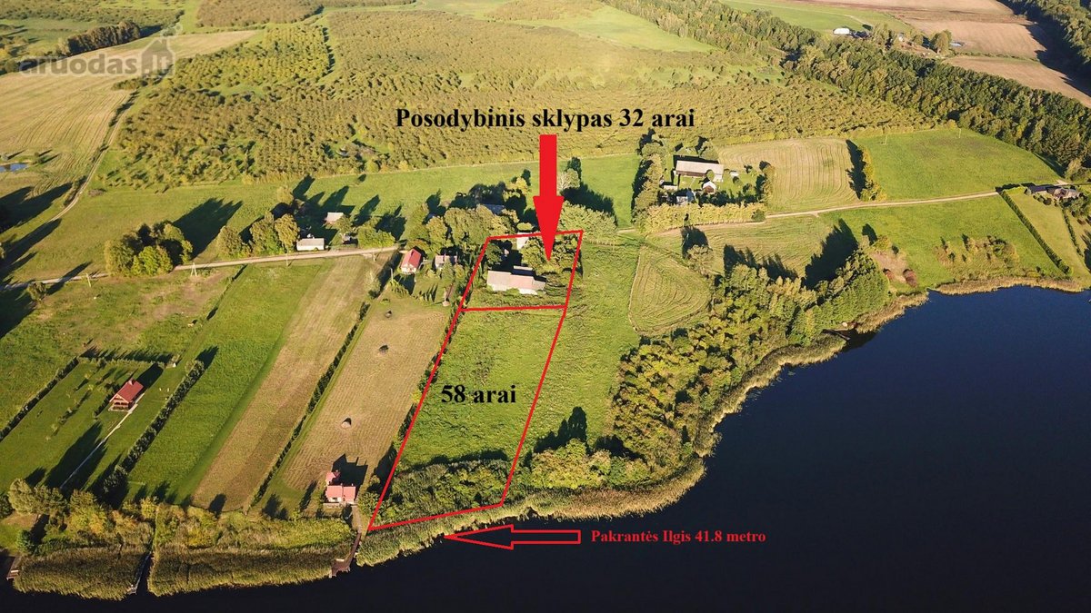 Alytaus R., Luksnėnų K., Ežero G., Parduodama