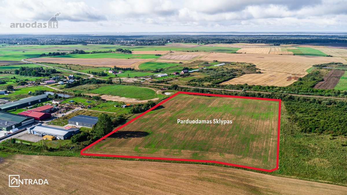 Parduodamas 5,1165 ha sklypas pramonės ir