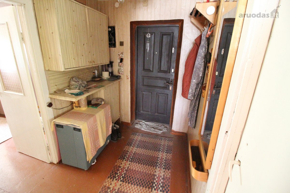 Parduodamas dviejų kambarių butas, Pakruojo - nuotraukos Nr. 12