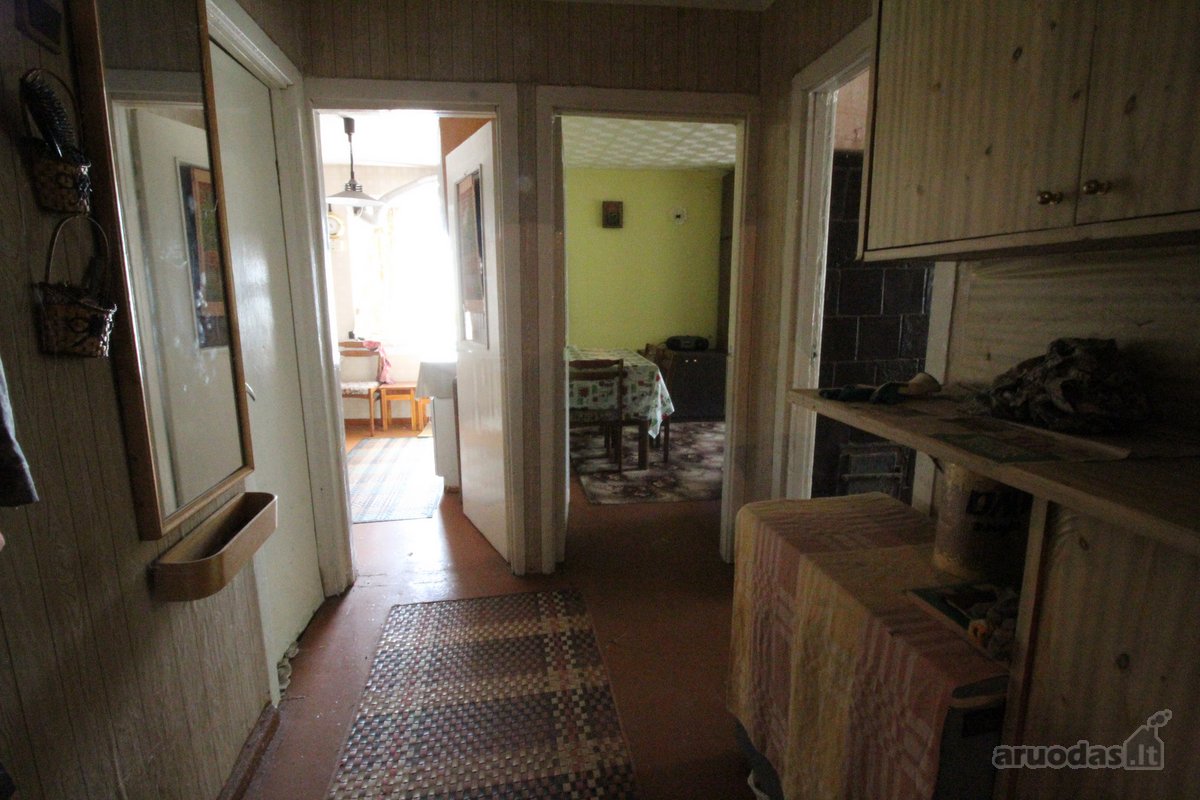 Parduodamas dviejų kambarių butas, Pakruojo - nuotraukos Nr. 13