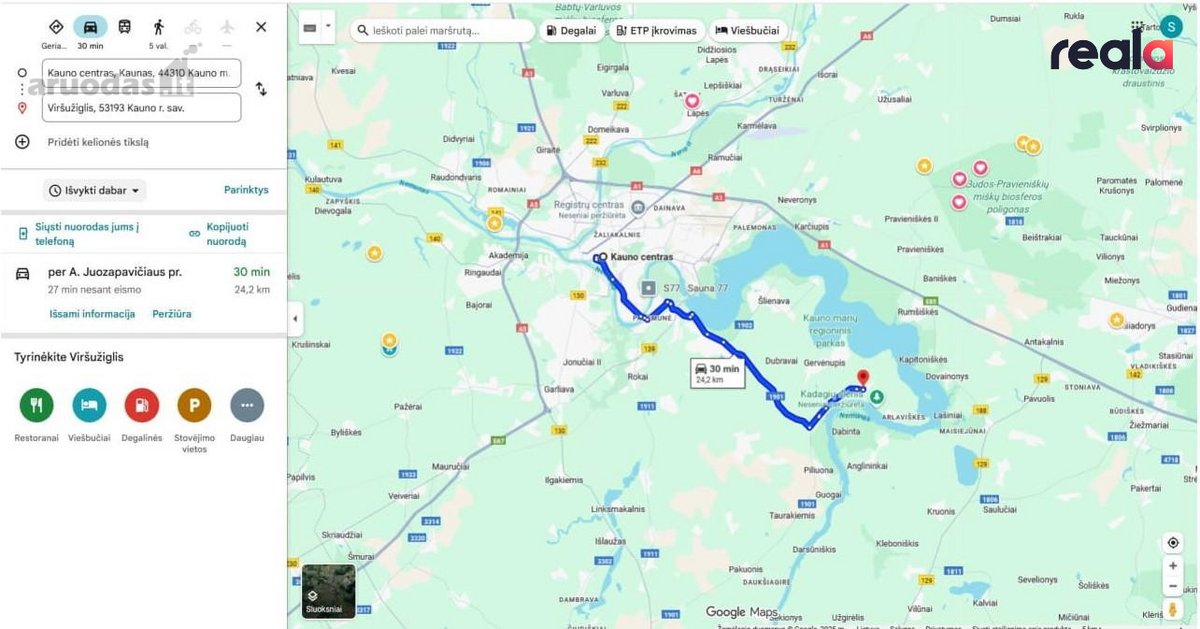 Parduodamas 160 a sklypas Taurakiemio sen., - nuotraukos Nr. 7