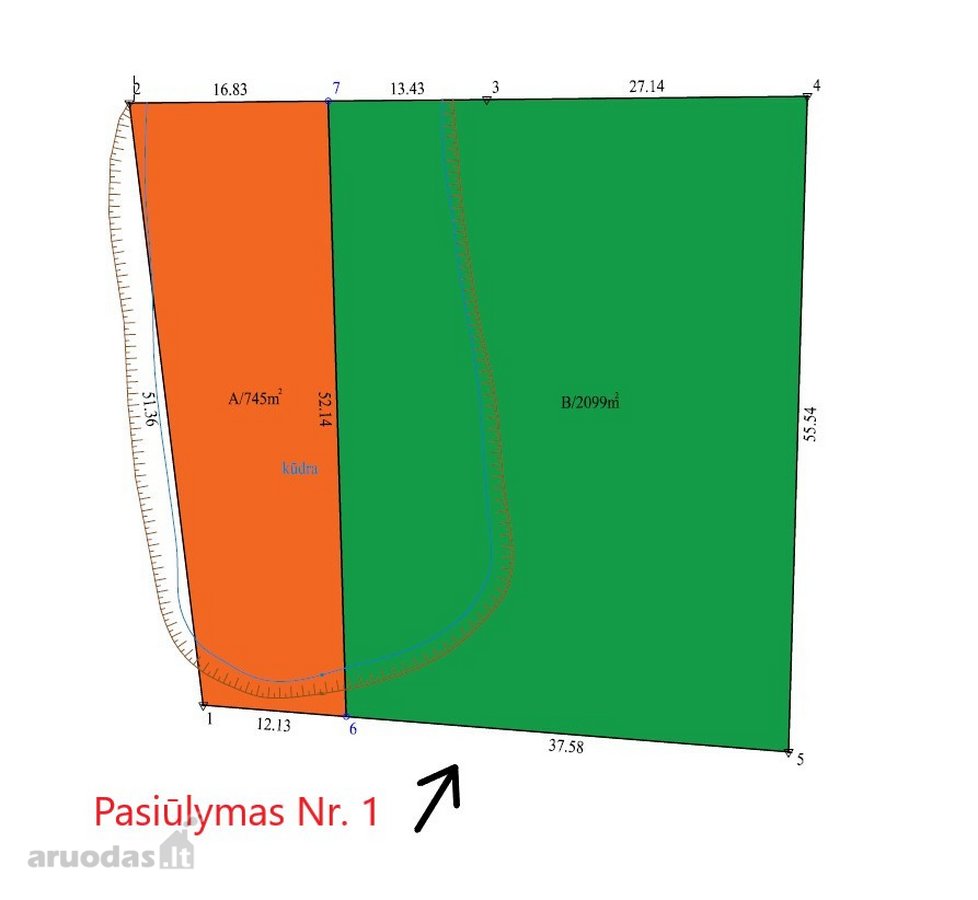 Parduodamas sklypas su visomis miesto - nuotraukos Nr. 7