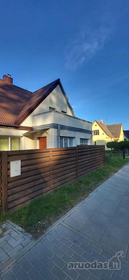 Mūrinio Namo Dalis Su Balkonu, Garažu, - nuotraukos Nr. 2