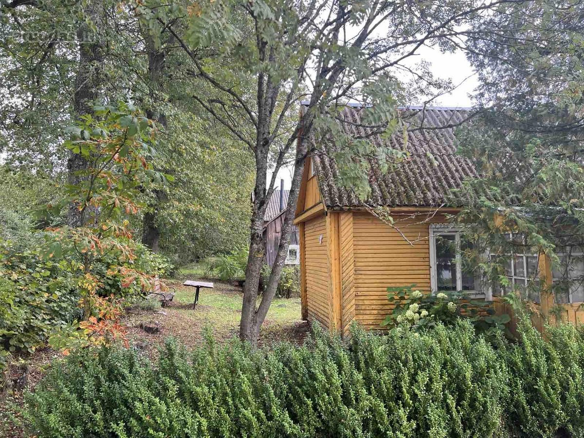 Parduodamas sodo sklypas su rąstiniu nameliu, - nuotraukos Nr. 2